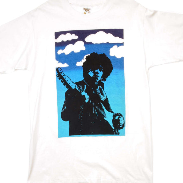 CAMISETA VINTAGE DE JIMI HENDRIX, TALLA MEDIANA, FABRICADA EN EE. UU.