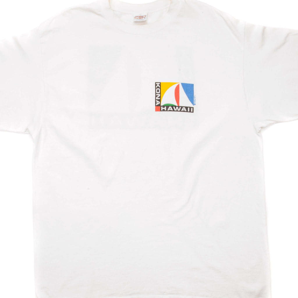 VINTAGE KONA HAWAII CRAZY SHIRT TEE SHIRT SIZE LARGE MADE IN USA