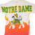 VINTAGE ALL OVER PRINT UNIVERSITY OF NOTRE DAME TEE SHIRT 90s SIZE LARGE MADE IN USA