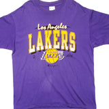 VINTAGE CHAMPION NBA LOS ANGELES LAKERS TEE SHIRT EARLY 90S SIZE XL MADE IN USA