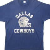 VINTAGE CHAMPION NFL DALLAS COWBOYS TEE SHIRT EARLY 1980S-1990 SIZE LARGE MADE IN USA