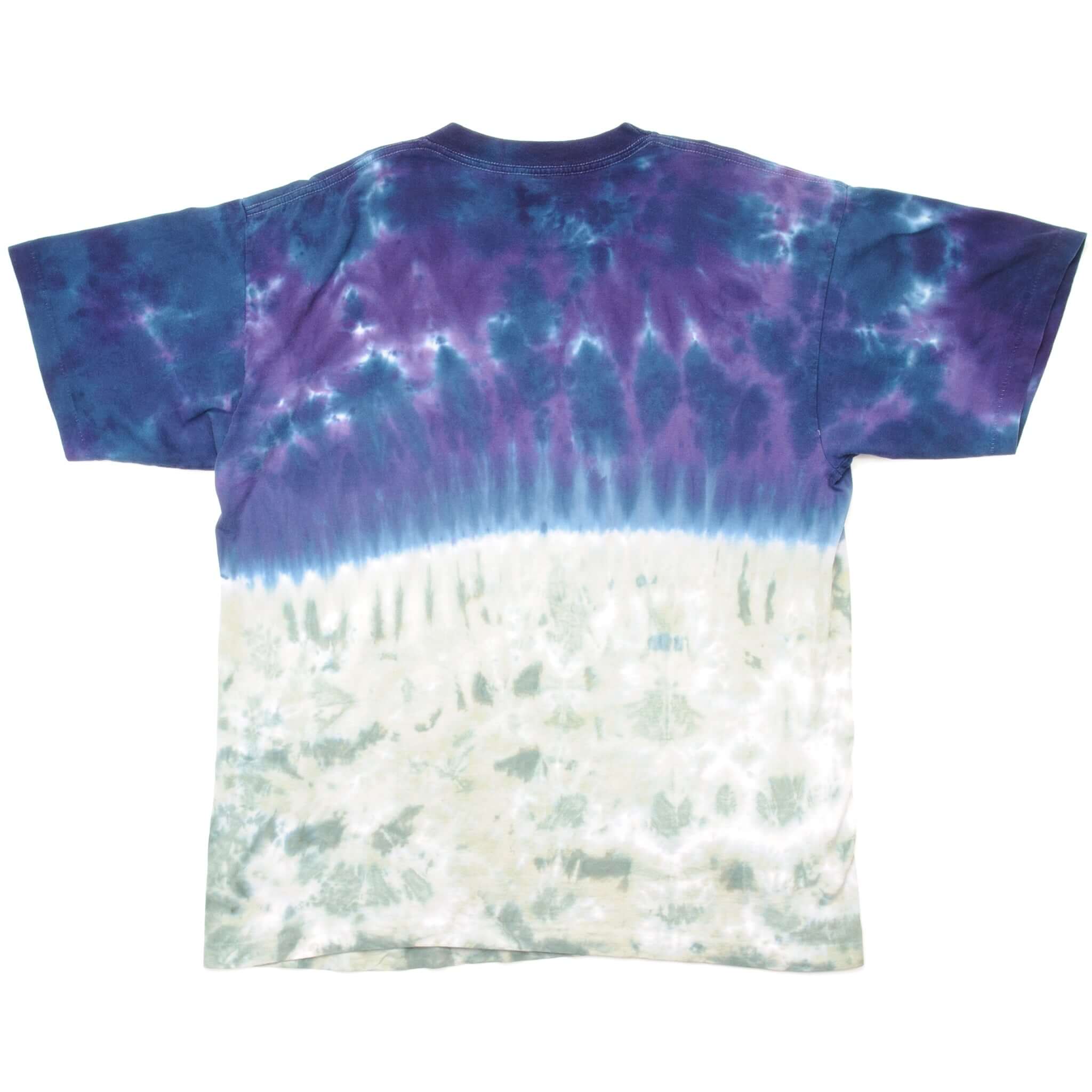 VINTAGE TIE-DYE APOLLO II NEIL ARMSTRONG TEE SHIRT SIZE LARGE MADE IN USA