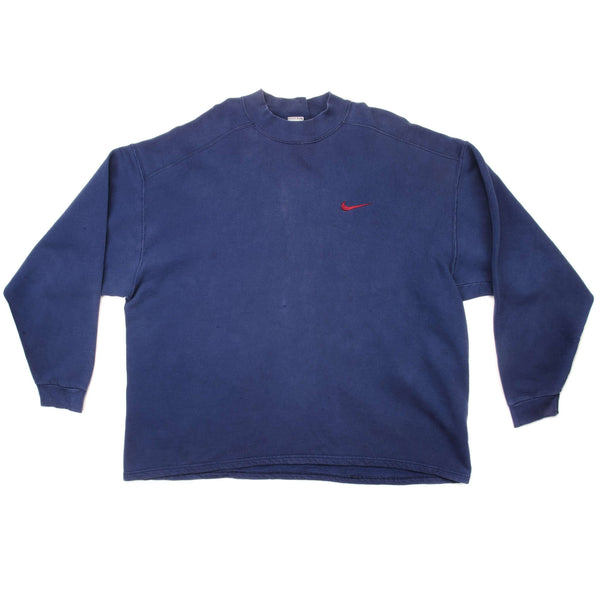 Vintage Nike Sweatshirt 90S Size XL Made In USA. BLUE