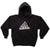 Vintage Adidas Hoodie Sweatshirt Size Large Made In USA. black