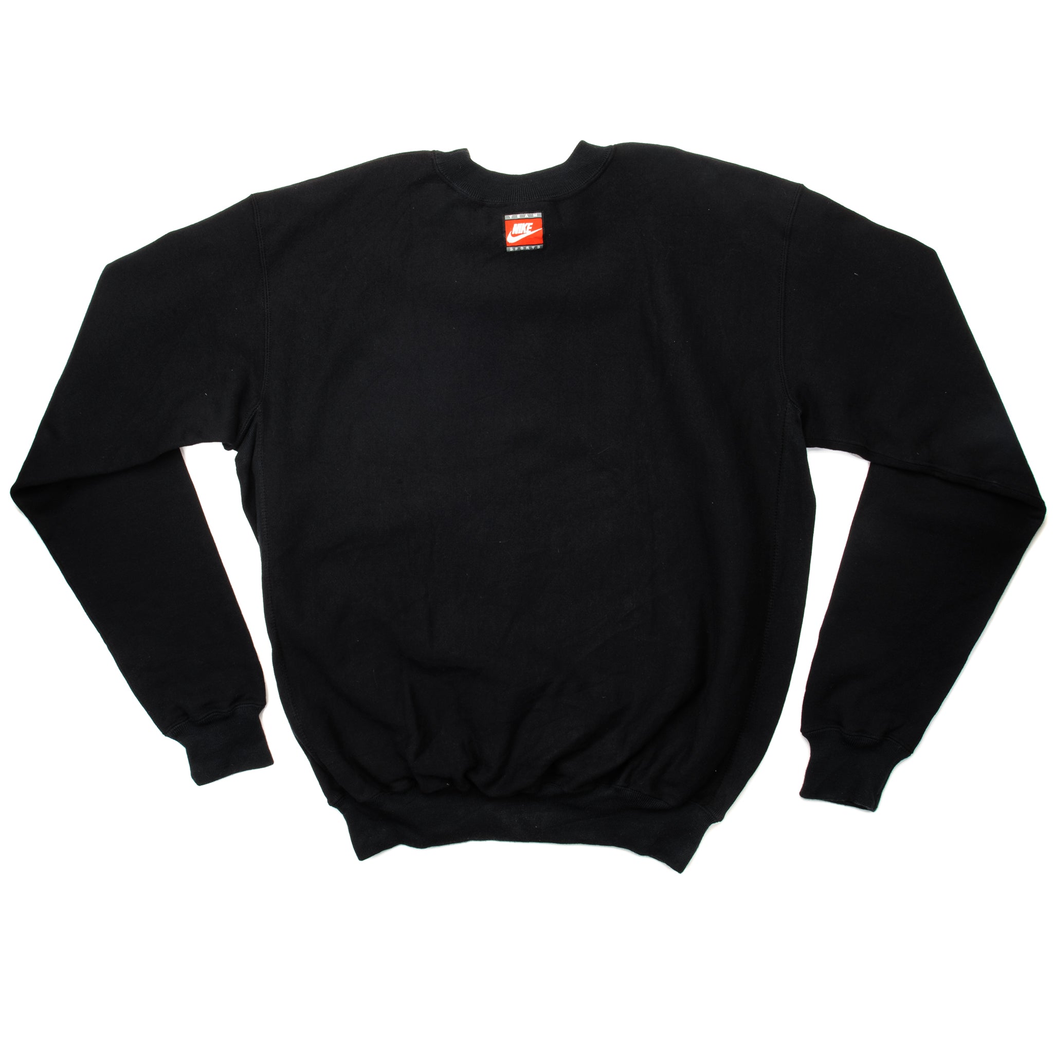 Vintage 90s Oversized Chicago Bulls Black Embroidered Sweatshirt – Total  Recall Vintage