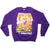 Vintage NFL Minnesota Vikings Norse Force Sweatshirt 1994 Size XL Made In USA. PURPLE