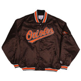 Vintage MLB Baltimore Orioles Bomber Jacket Size 4Xl