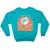 Vintage NFL Miami Dolphins Sweatshirt Size Large Made In USA. TURQUOISE