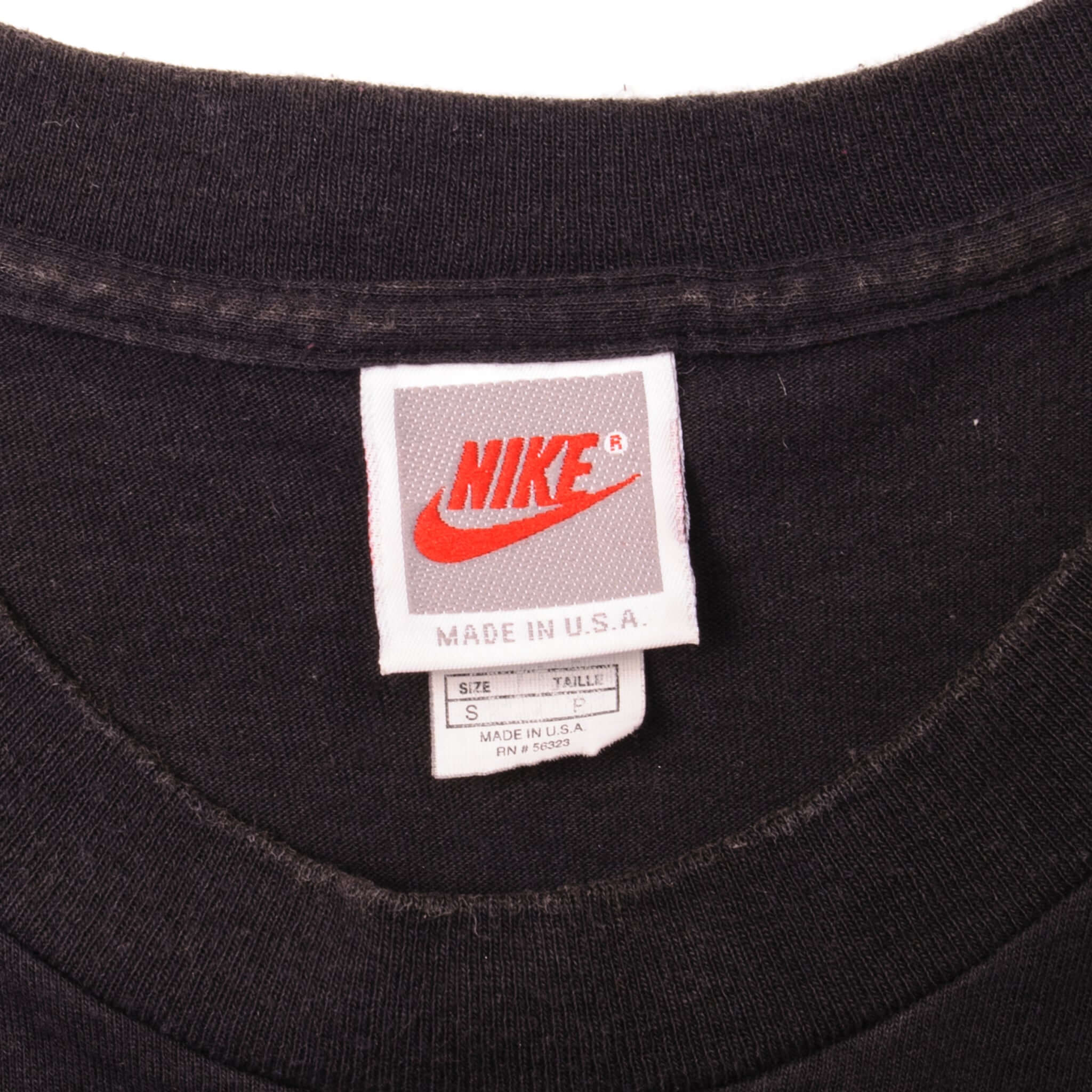 Vintage Nike Tee Shirt 1987-1994 Size Small Made In USA with single stitch sleeves.