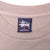 Vintage Stussy Tee Shirt Size Large Made In USA with single stitch sleeves.