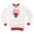Vintage NBA Chicago Bulls Sweatshirt Size Large Made In USA. GREY
