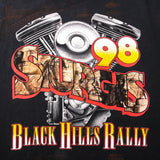 VINTAGE STURGIS BLACK HILLS RALLY TEE SHIRT 1998 SIZE LARGE MADE IN USA