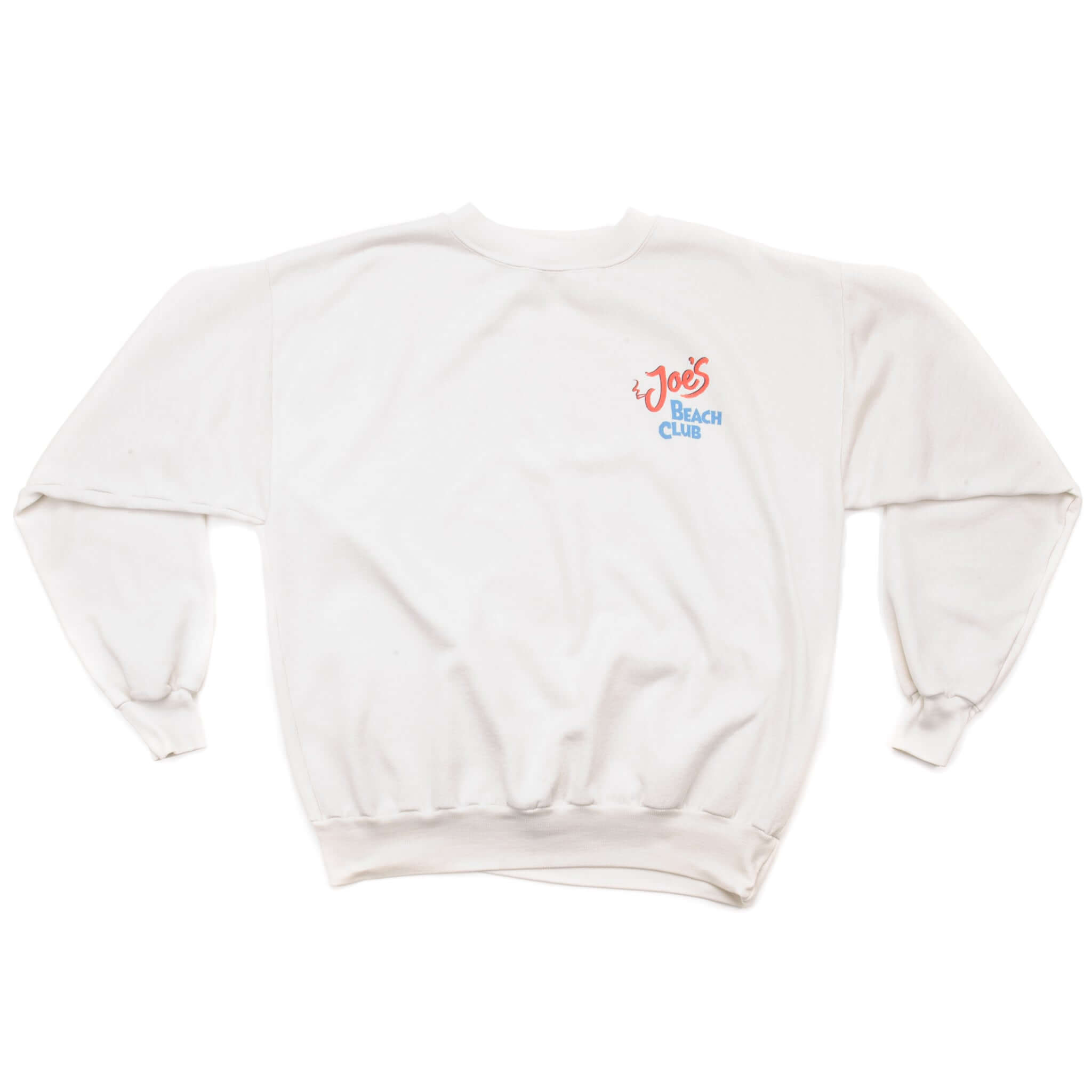 VINTAGE CAMEL JOE'S BEACH CLUB SWEATSHIRT 1993 SIZE LARGE MADE IN USA