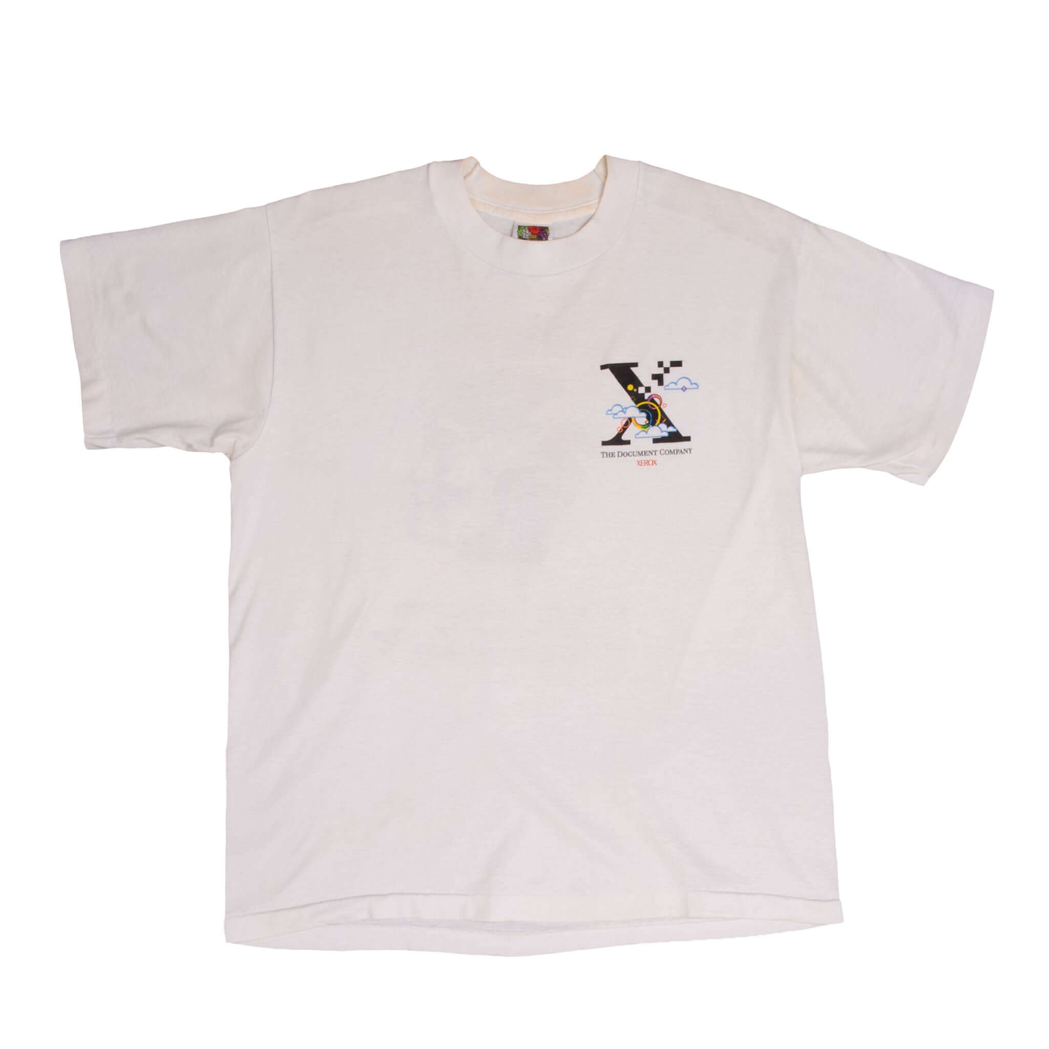 Vintage Xerox The Document Company Innovation Success Through Satisfied Customers Tee Shirt 1990S Size Large