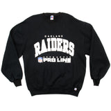 Vintage NFL Oakland Raiders Authentic Pro Line Sweatshirt 1995 Size Large Made In USA. BLACK