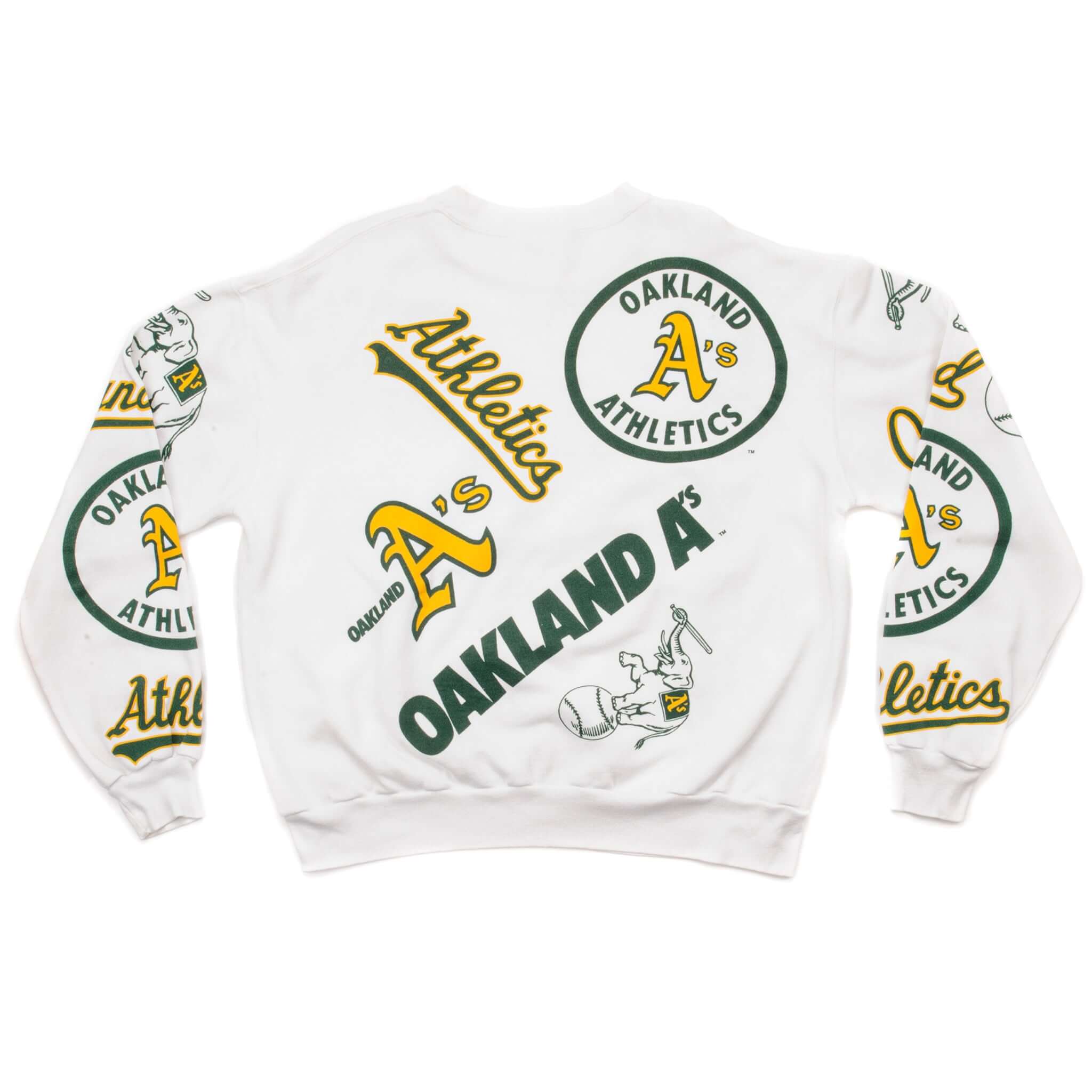 VINTAGE MLB OAKLAND ATHLETICS SWEATSHIRT SIZE LARGE