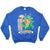 Vintage University Of Florida Gators Sweatshirt Size XL Made In USA. BLUE