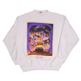 Vintage White Disney Villains Sweatshirt Size XL Made In USA