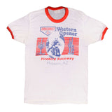 Vintage Motocross Western Opener Firebird Raceway Phoenix, AZ Tee Shirt 1980s Size Medium Made In USA with single stitch