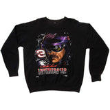 Vintage Nascar Dale Earnhardt Intimidator Sweatshirt Size Large Made In USA. BLACK