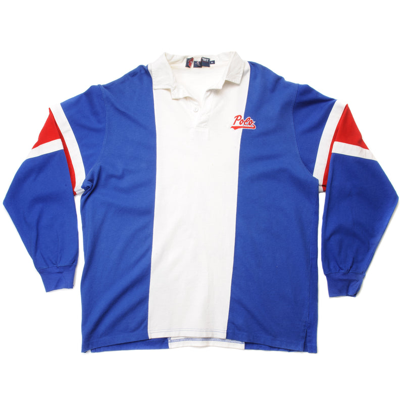Vintage Polo Sport Ralph Lauren Polo Shirt Size XL. BLUE