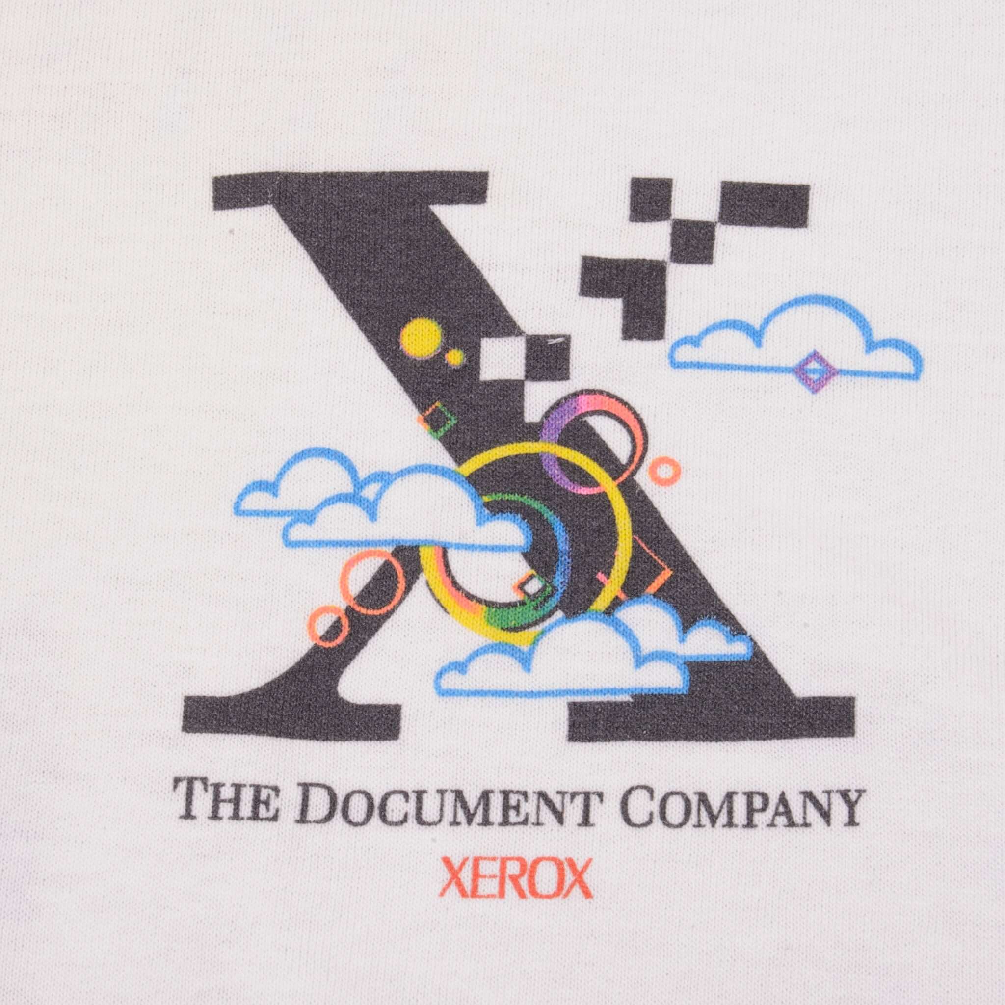 Vintage Xerox The Document Company Innovation Success Through Satisfied Customers Tee Shirt 1990S Size Large