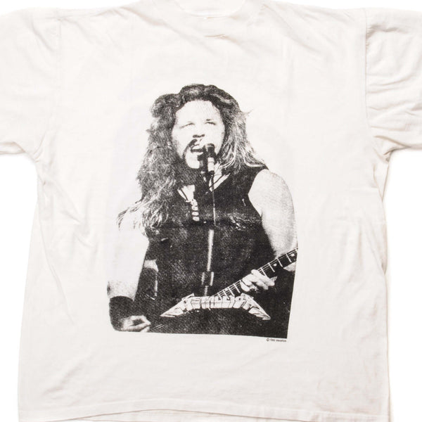 CAMISETA VINTAGE METALLICA 1990 TALLA GRANDE