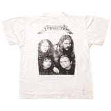 Vintage Metallica Tee Shirt 1990 Size Large. WHITE