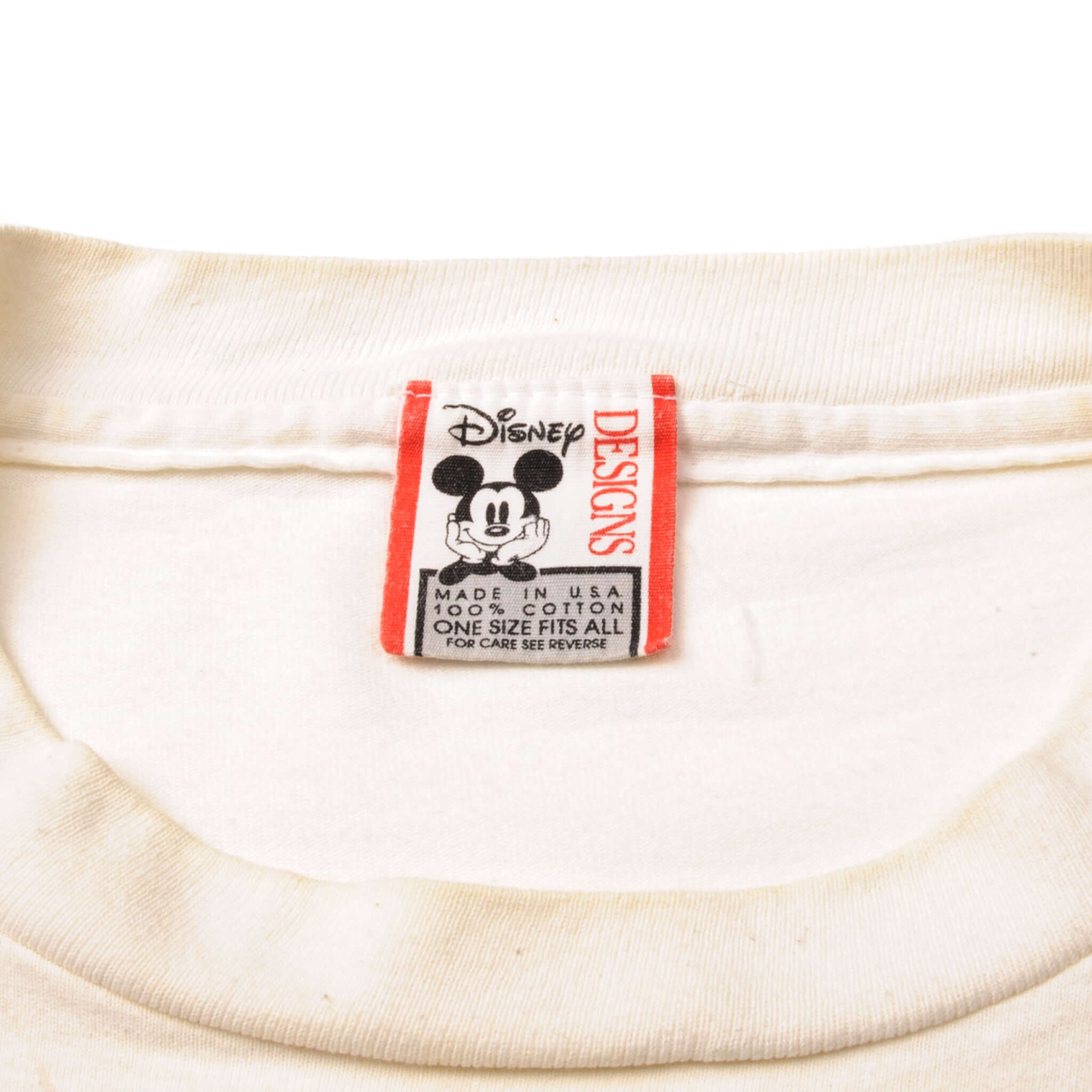 VINTAGE ALL OVER PRINT DISNEYLAND TEE SHIRT 1990s SIZE XL MADE IN USA