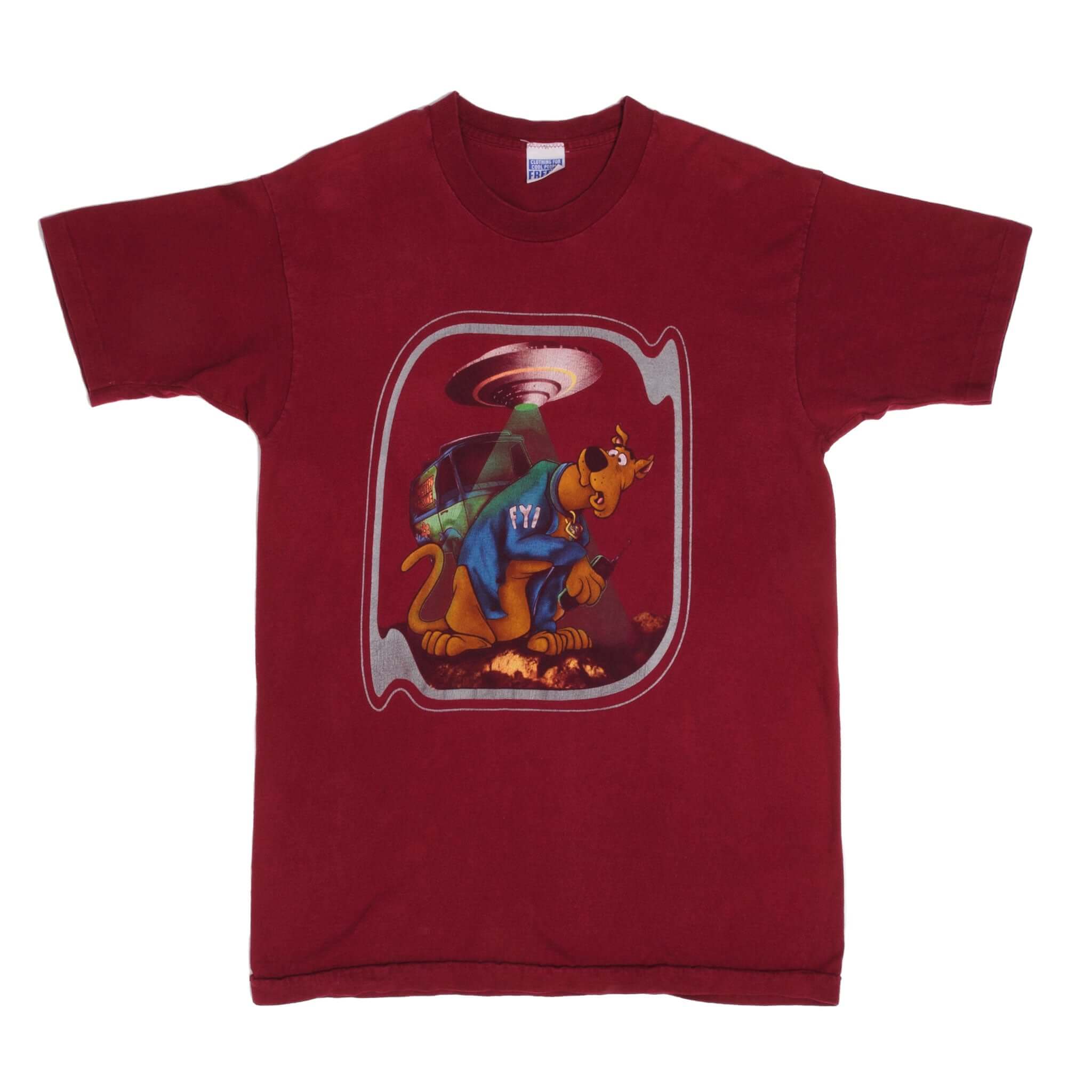 Vintage Scooby-Doo Freeze Tee Shirt 1990S Size Medium