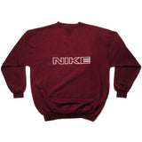 Vintage Nike Sweatshirt 1990S Size Large. RED