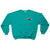 Vintage Nike Sweatshirt 1987-Early 1990S Size Medium. turquoise