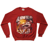 Vintage NFL San Francisco 49ERS Sweatshirt 1997 Size Medium Made In USA. RED