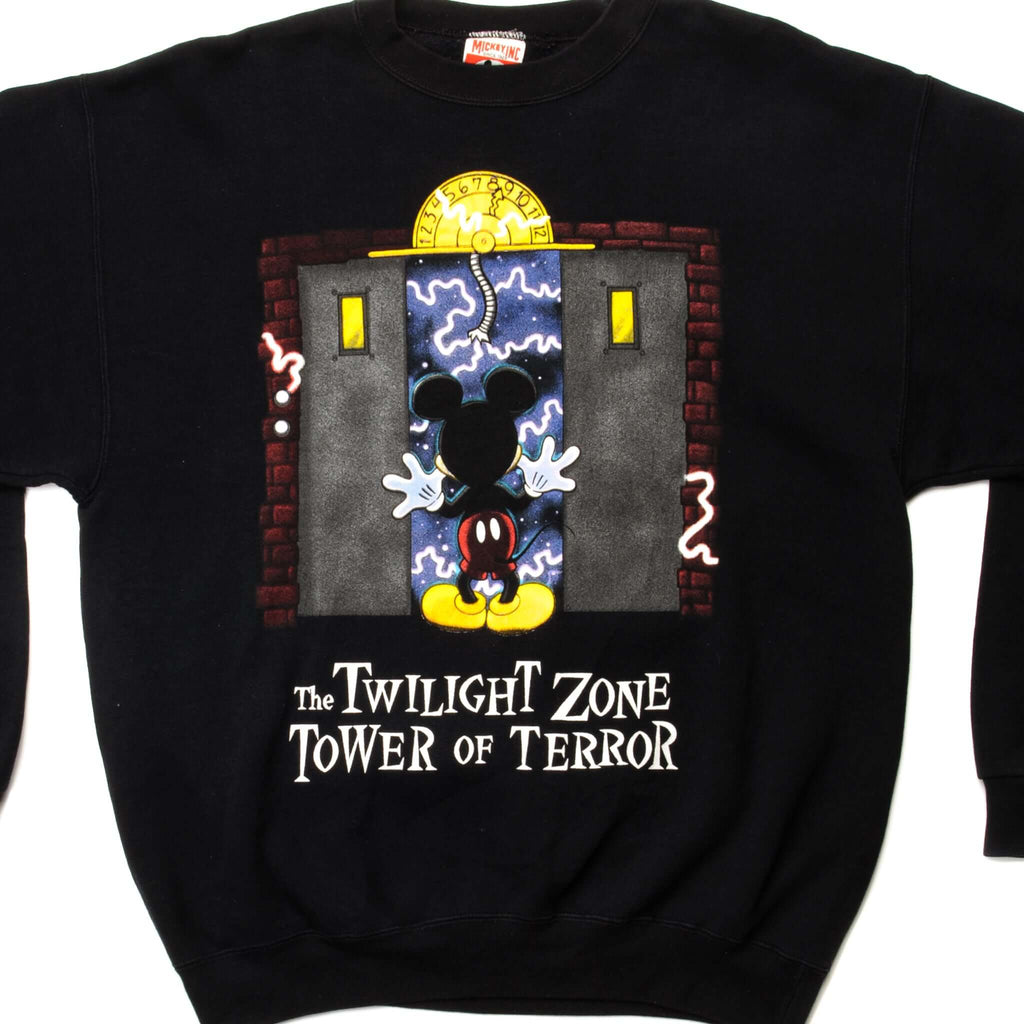 希少 90s Disney Tower Of Terreor Sweat