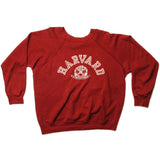 Vintage Champion Harvard Graduate School of Business Sweatshirt 1969-Early 1980S Size Large Made In USA. red