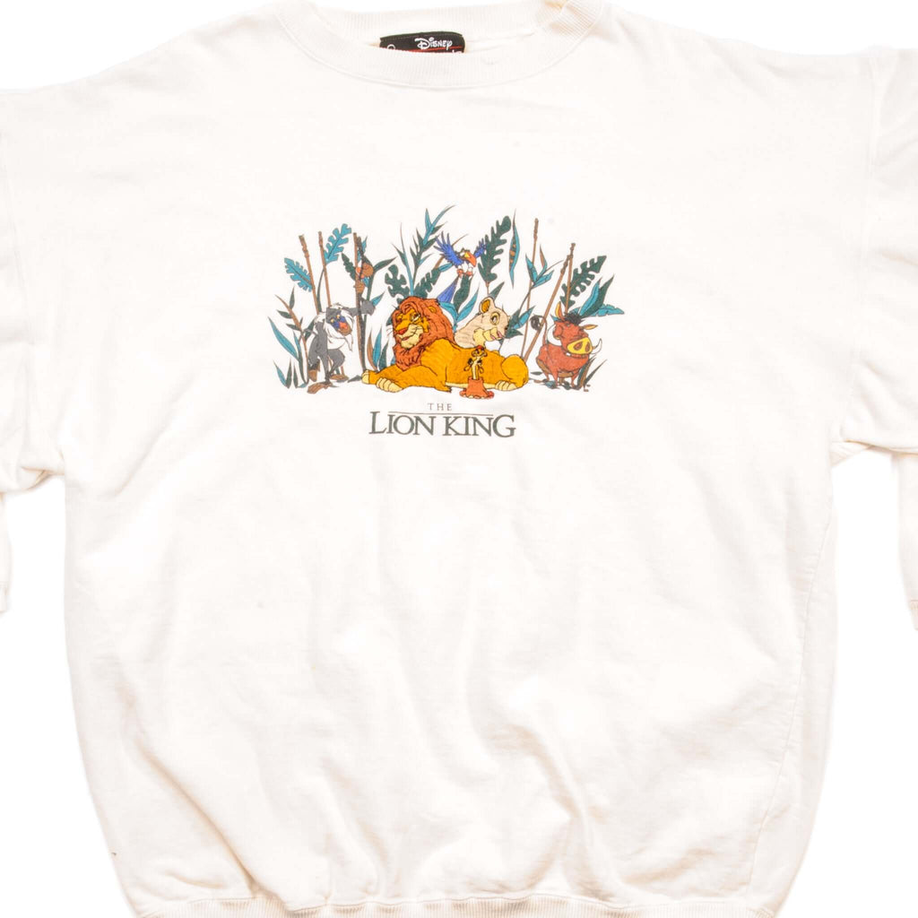 VINTAGE DISNEY THE LION KING SWEATSHIRT 1990S SIZE MEDIUM MADE IN USA