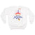 Vintage Disneyland 30th Year Sweatshirt 1985 Size Large Made In USA Deadstock. WHITE
