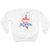 Vintage Disneyland 30th Year Sweatshirt 1985 Size Large Made In USA Deadstock. WHITE