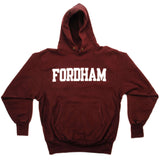 Vintage Champion Reverse Weave Fordham Hoodie Sweatshirt Early 1990S Size XL Made In USA. RED