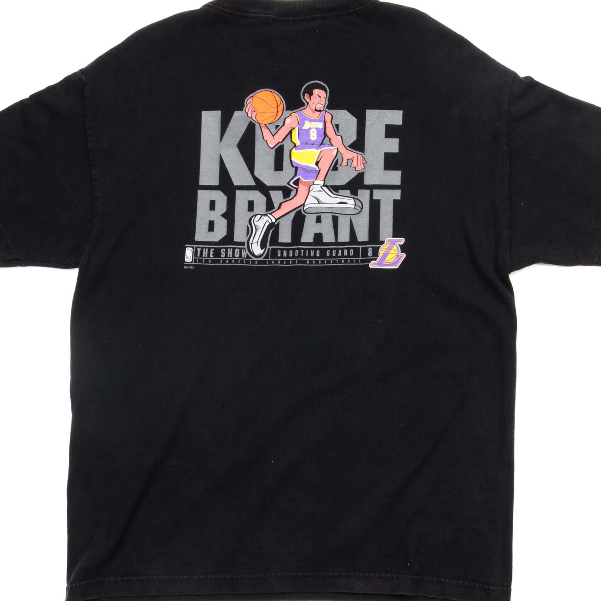 VINTAGE NIKE NBA LOS ANGELES LAKERS TEE SHIRT SIZE MEDIUM