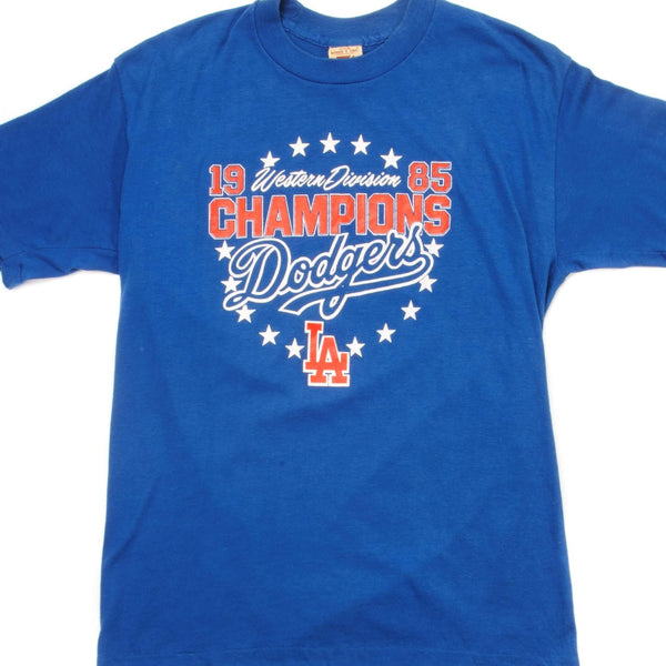CAMISETA VINTAGE DE LOS DODGERS DE LOS ÁNGELES DE LA MLB DE 1985, TALLA PEQUEÑA, FABRICADA EN EE. UU.