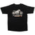 Vintage Harley Davidson Racing Team Sponsor Tee Shirt Size Large Made In USA With Single Stitch Sleeves. BLACK