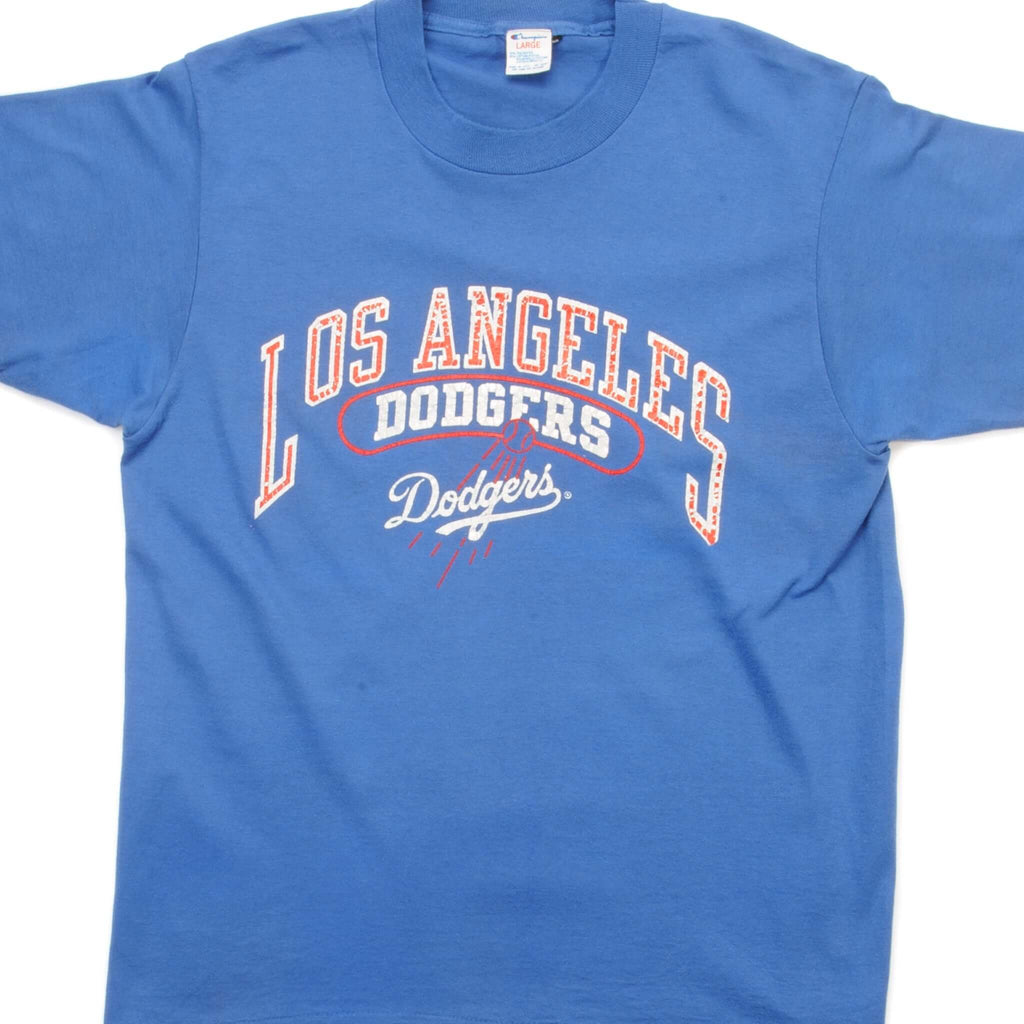 VINTAGE CHAMPION MLB LOS ANGELES DODGERS TEE SHIRT SIZE MEDIUM MADE IN USA