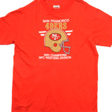 VINTAGE NFL SAN FRANCISCO 49ERS TEE SHIRT 1981 SIZE LARGE MADE IN USA