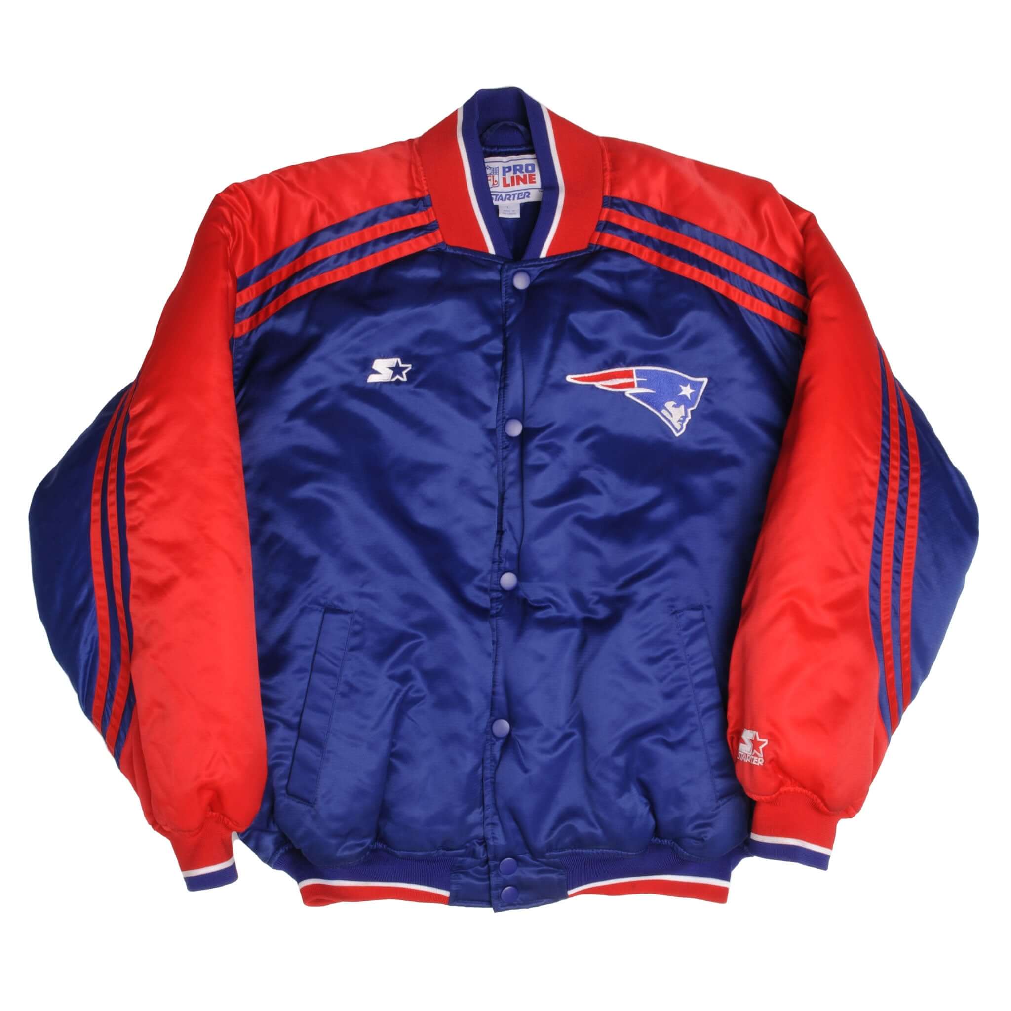 Vintage NFL New England Patriots Starter Proline Jacket Size Large 1990s