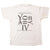 Vintage Keith Haring Crack Down ! The March Of Dimes Presents...YO BABY IV Tee Shirt 1986 Size Medium Made In USA With Single Stitch Sleeves. WHITE