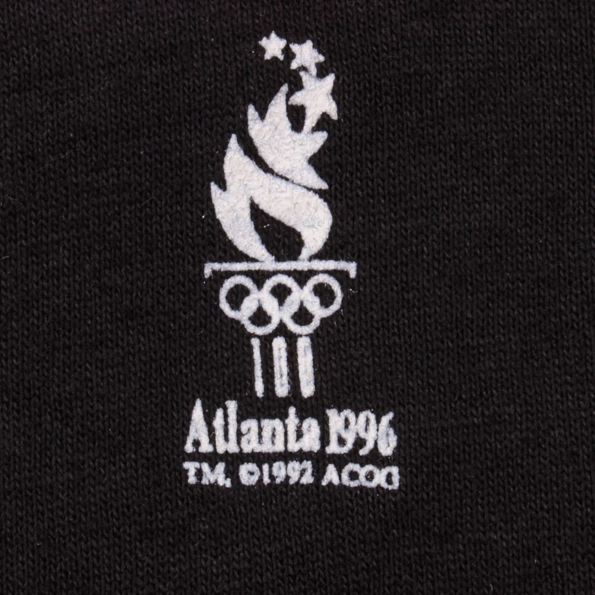 Vintage Atlanta Olympics Summer Games 1996 Tee Shirt Size XL With Single Stitch Sleeves Made In USA 
