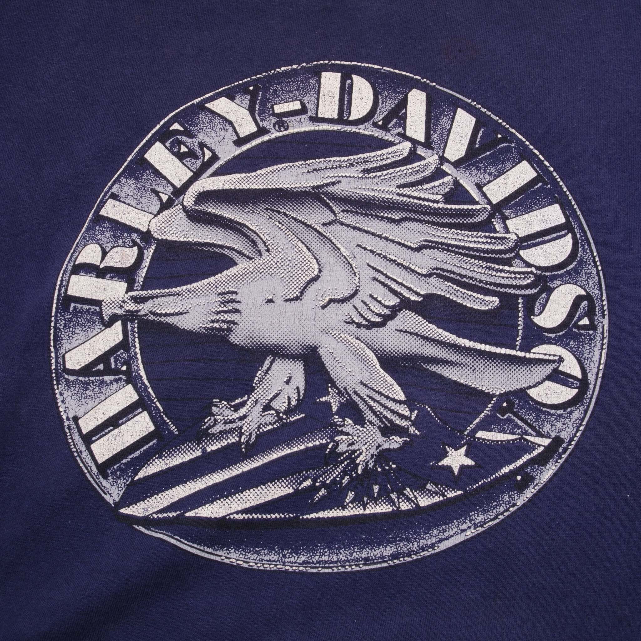 Vintage Harley Davidson Toronto, Canada 1987 Tee Shirt Size XL Made In Usa