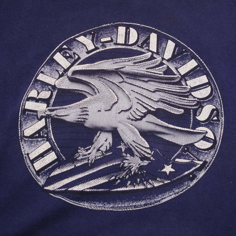 Vintage Harley Davidson Toronto, Canada 1987 Tee Shirt Size XL Made In Usa
