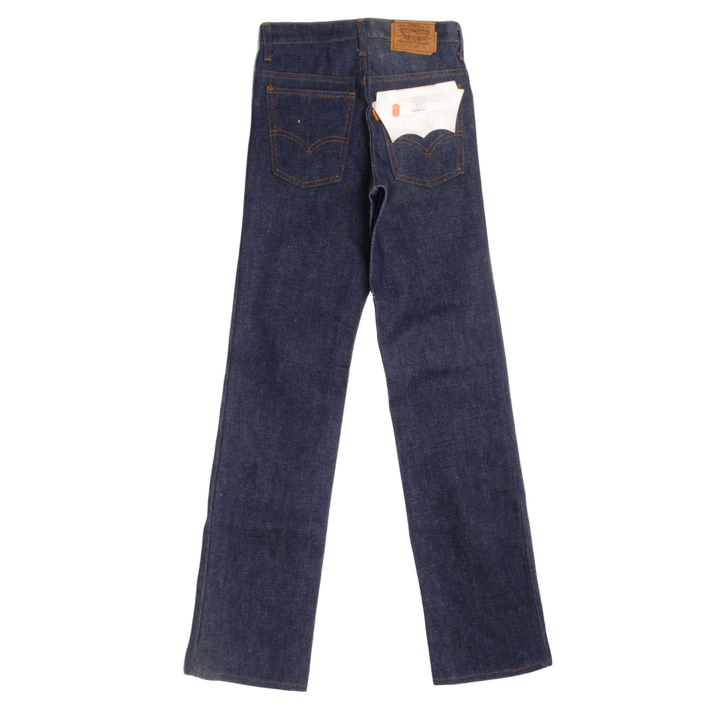 VINTAGE LEVIS DURA PLUS ORANGE TAB JEANS 1977 SIZE 25X31 W25 L31 MADE IN USA DEADSTOCK